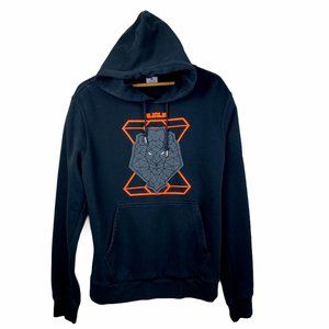 Nike Lebron James Hoodie Sweatshirt King Lion M